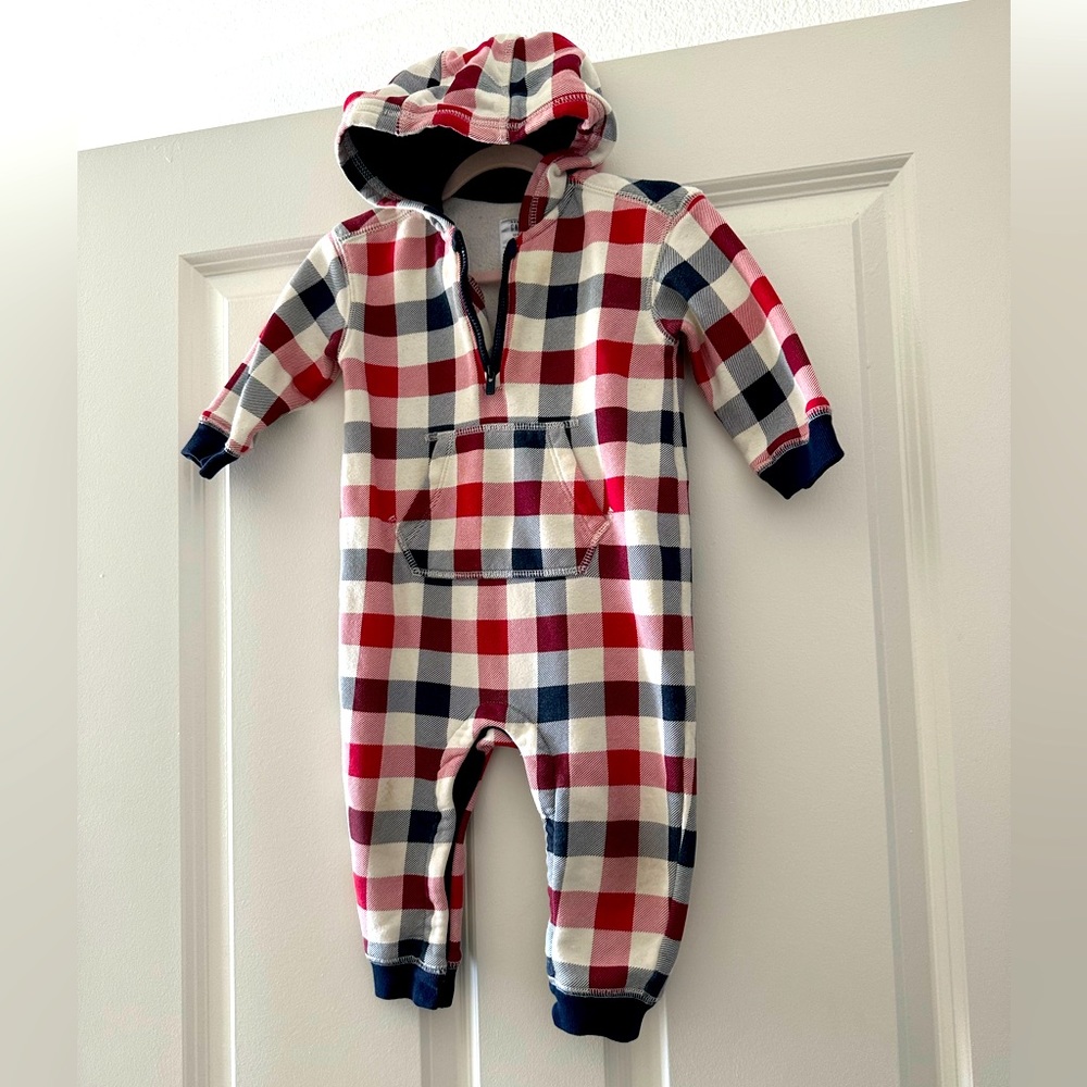 Baby gap blue & red checkered 12-18months